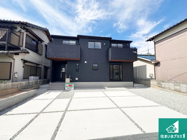 加古川市新神野　第5期　新築一戸建ての外観|お客様に長く安心して住んでいだだける事にこだわった家づくり！住んでからのアフターサービスにもしっかりと取り組んでいます！