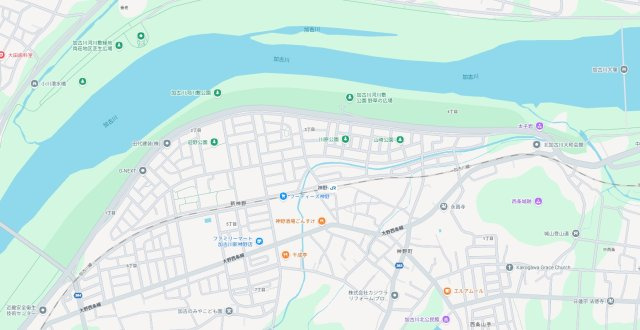 加古川市新神野　第5期　新築一戸建ての地図