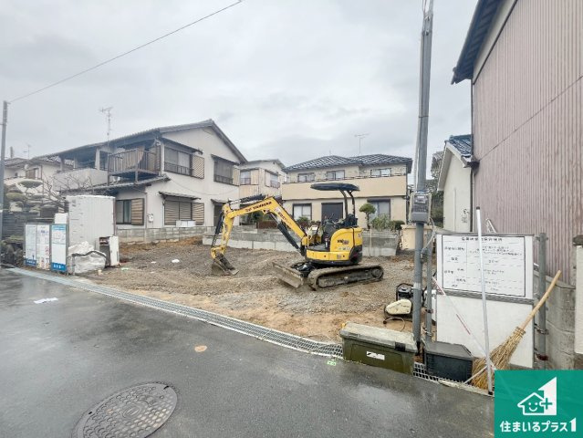 加古川市新神野　第5期　新築一戸建ての外観|周辺は落ち着いた街並みの住宅地！子育てがしやすい住環境です！まだ未完成ですが、現地でしかわからない事もございます。是非一度ご覧ください。