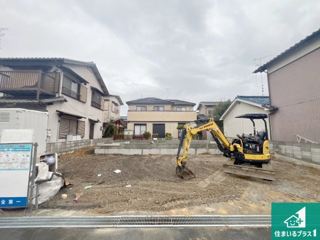 加古川市新神野　第5期　新築一戸建ての外観|周辺は落ち着いた街並みの住宅地！子育てがしやすい住環境です！まだ未完成ですが、現地でしかわからない事もございます。是非一度ご覧ください。