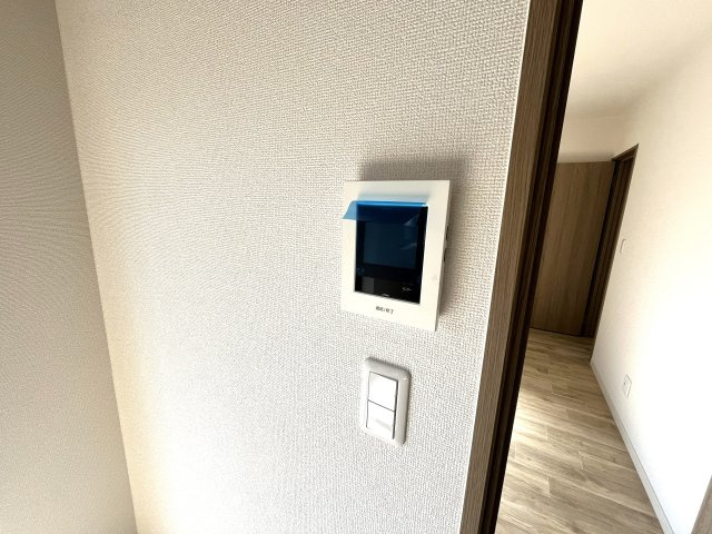 【セキュリティ】 | 仲介手数料無料！藤山小学校に通えるリフォーム済み中古住宅　宇部市上条５丁目 | 録画機能付きTVモニターインターホン