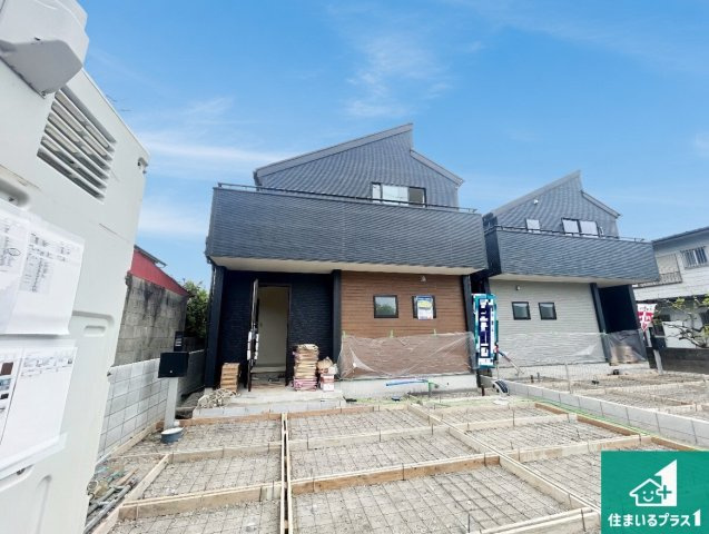 神戸市北区道場町日下部　第3期　新築一戸建ての外観|現在建築中！落ち着いた街並みで新生活を始めることが出来そう！周辺の物件も併せてご紹介させて頂きます！