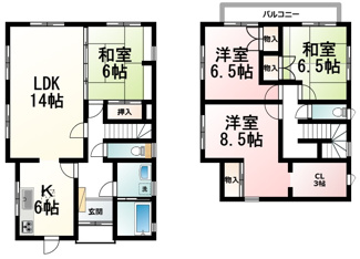 【間取り】 | 千町２丁目