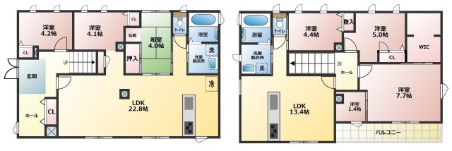 【間取り】 | 熊本市西区津浦町