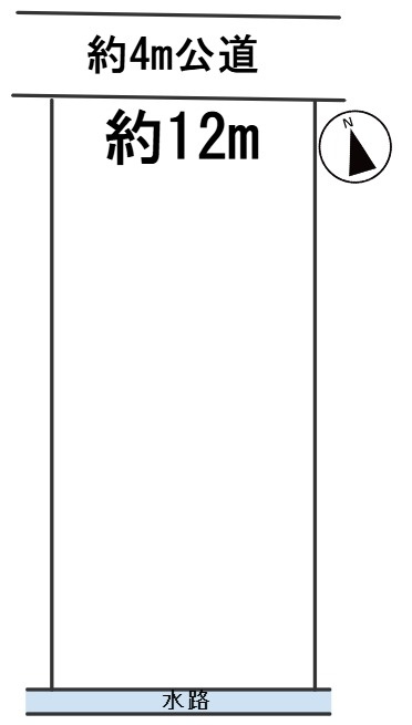 ６６３６３　岐阜市西川手8丁目土地