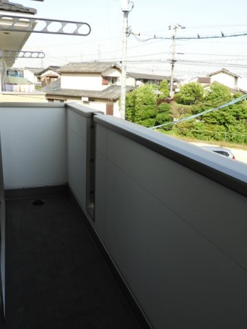 グレイスホーム　A棟のバルコニー