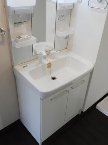 グレイスホーム　A棟の洗面所
