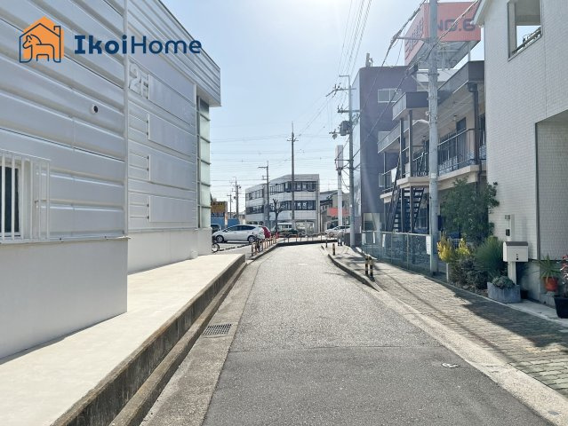 明石市西明石北町2丁目　土地の前面道路含む現地写真|物件・当店の最寄駅まで無料送迎！最短10分で指定場所へお迎えに向かいます！まずはお問い合わせください