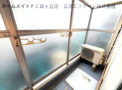 【バルコニー】 | 湯川マンション津久野 | ※イメージ