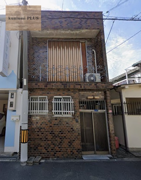 大阪市旭区中宮2丁目の前面道路含む現地写真|解体後更地渡し