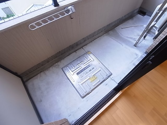 パンプキンCのバルコニー