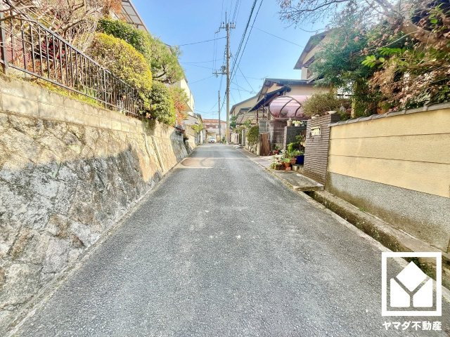伏見区深草大亀谷大山町の前面道路含む現地写真|1月19日　現地写真更新