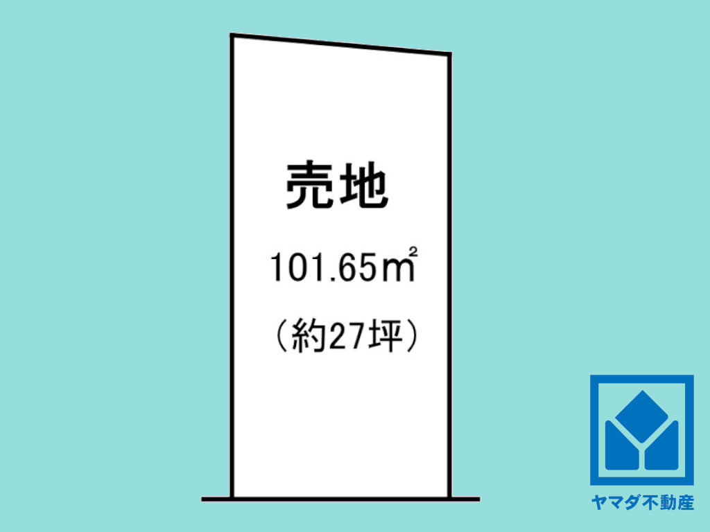 伏見区深草大亀谷大山町の土地図