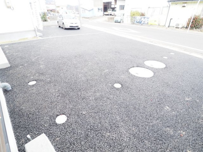 【駐車場】 | Cradle garden　本宮市仁井田第3　2号棟 | ★内覧予約で新米４kg★