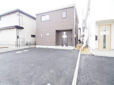 【駐車場】 | Cradle garden　本宮市仁井田第3　2号棟 | ★内覧予約で新米４kg★