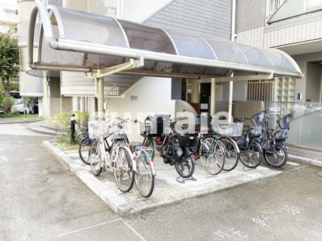 プロスペクト浦和常盤のその他共用部分|屋根付き駐輪場！
