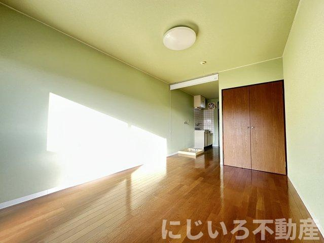 ハイツ清水の寝室
