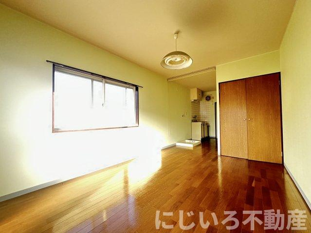 ハイツ清水の寝室