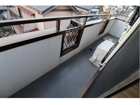 藤ハイムのバルコニー