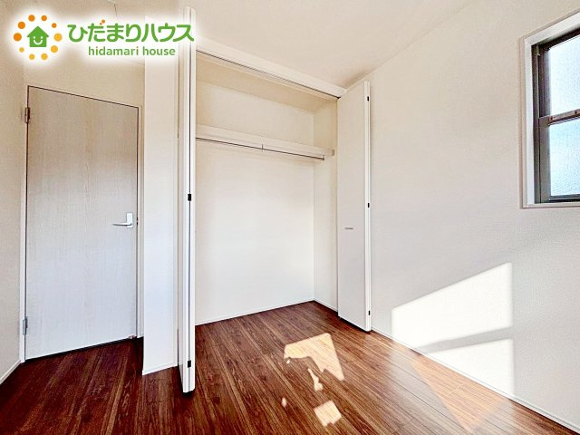 【収納】 | 水戸内原町第12　新築戸建　1号棟 | クローゼットには、衣類や日用品などを整理整頓して収納できますね！