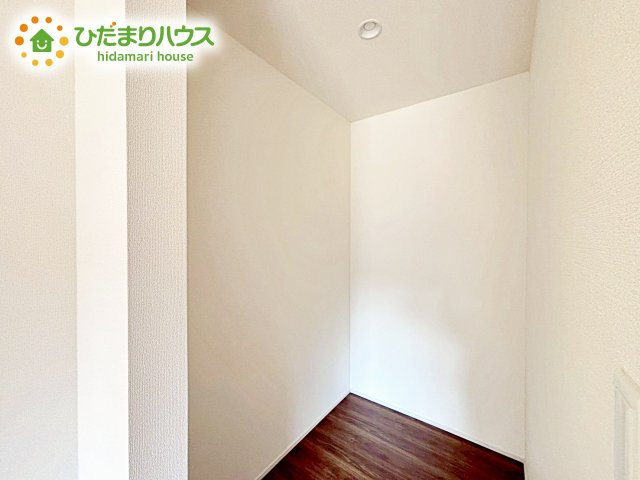 【収納】 | 水戸内原町第12　新築戸建　1号棟 | パントリーは、普段から食料品や日用品のストックをよくされる方におすすめ。