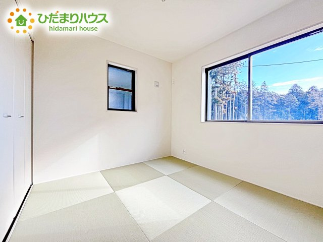 【和室】 | 水戸内原町第12　新築戸建　1号棟 | 赤ちゃんスペースや客間など、多彩な用途で使用できる和室☆
