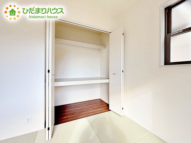 【収納】 | 水戸内原町第12　新築戸建　1号棟 | 和室の収納は横開きクローゼット！物の出し入れも楽々です(^^)
