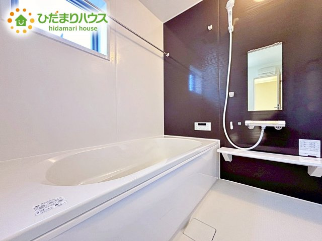 【浴室】 | 水戸内原町第12　新築戸建　3号棟 | くつろぎのバスルームはゆったりリラックスできる1坪タイプ♪