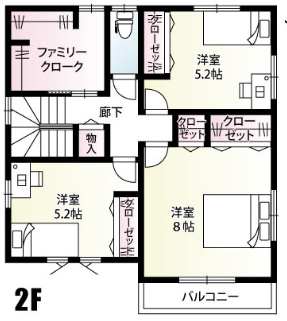 【仲介手数料無料】入間市下藤沢１０区画９号棟　入間の新築住宅なら西武ハウジングの間取り
