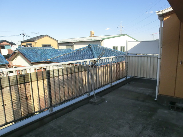 ＮＩＫＯリバーハイムのバルコニー|バルコニー広いんです♪