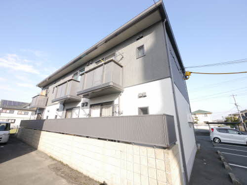 熊本市西区横手４丁目のアパートの外観