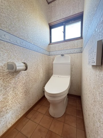 キッチン・トイレリフォーム×オール電化　♪矢板市荒井の中古戸建6LDKのトイレ