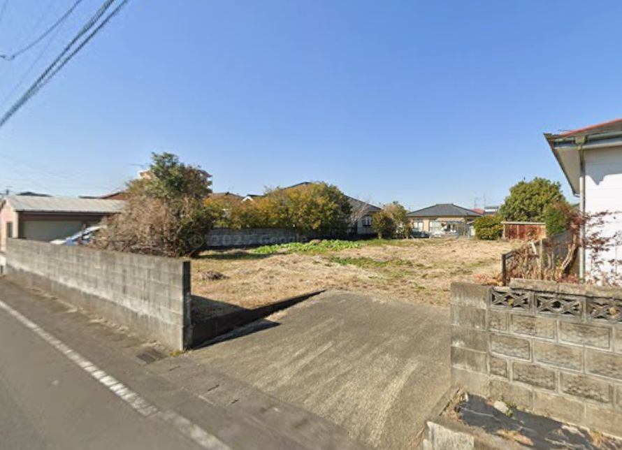 都城市早水町の売地の外観
