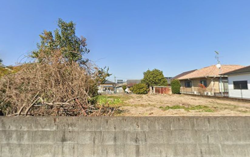 都城市早水町の売地の外観