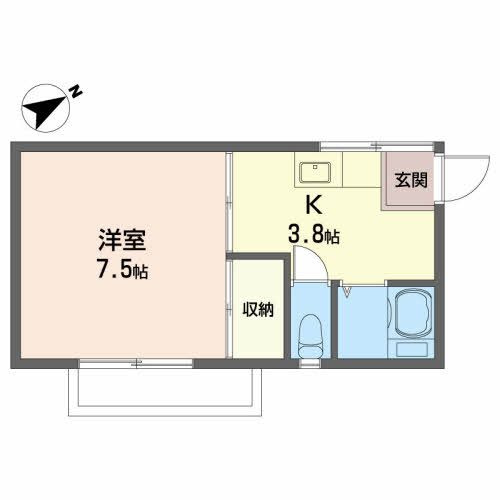 ペアハウス松尾の間取り
