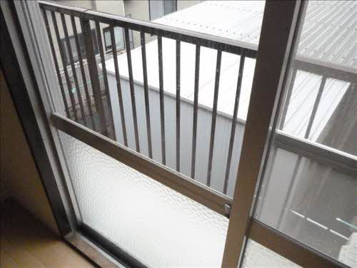 ペアハウス松尾のバルコニー