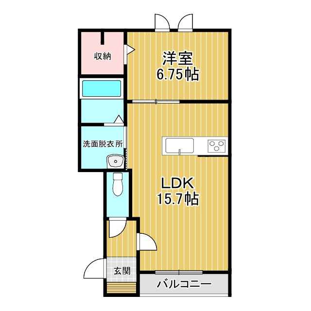 Hello　Skyの間取り