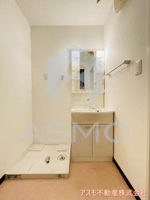 【洗面所】 | Crescent | 同マンション別部屋　参考写真