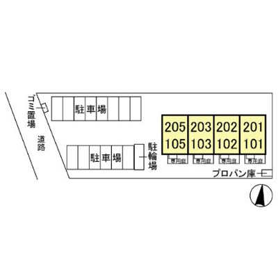 【区画図】 | コーポソレイユ