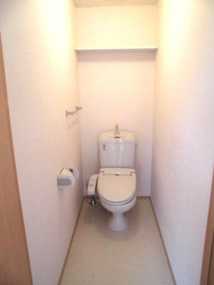 【トイレ】 | ハーベスト・ガーデン Ａ | 温水洗浄便座