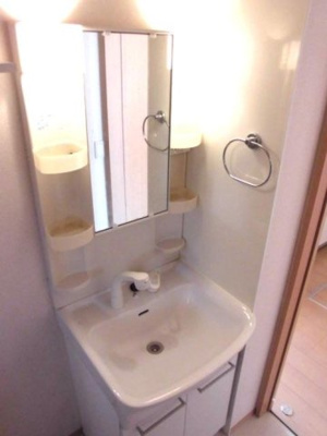 【洗面所】 | ハーベスト・ガーデン Ａ | 洗面所