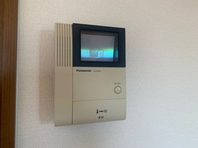 【セキュリティ】 | 半田ハイツ Ｄ | モニター付きインターホン