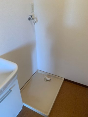 【設備】 | 半田ハイツ Ｄ | 洗濯機置き場