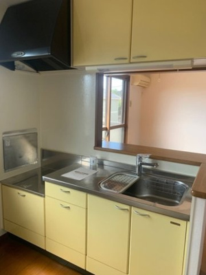 【キッチン】 | 半田ハイツ Ｄ | 対面キッチン