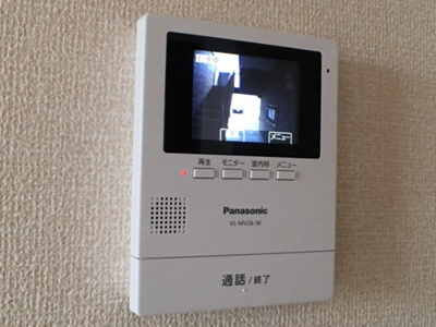 【セキュリティ】 | アンバサダーヒルズ Ｂ | 録画機能付カラーモニターインターホン