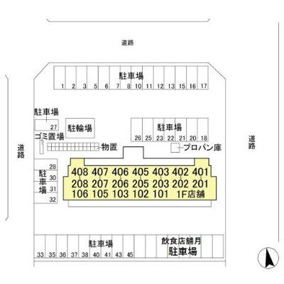 【区画図】 | ソレイユガーデン