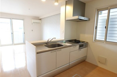 【キッチン】 | スパローハウス五番舘 Ａ | システムキッチン（ガス）