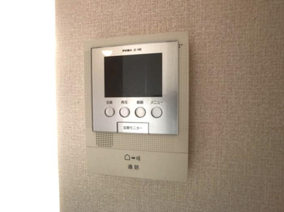 【セキュリティ】 | パークヒル城南 | 録画機能付カラーモニターインターホン