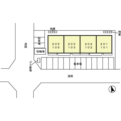 【区画図】 | パークヒル城南