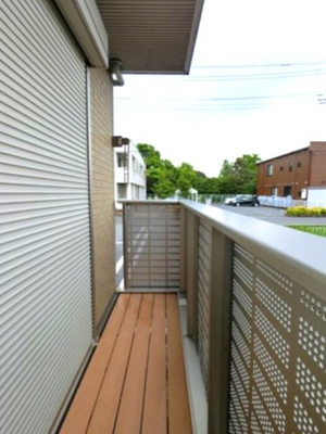 【展望】 | ツインコート簗瀬 | 一階バルコニー